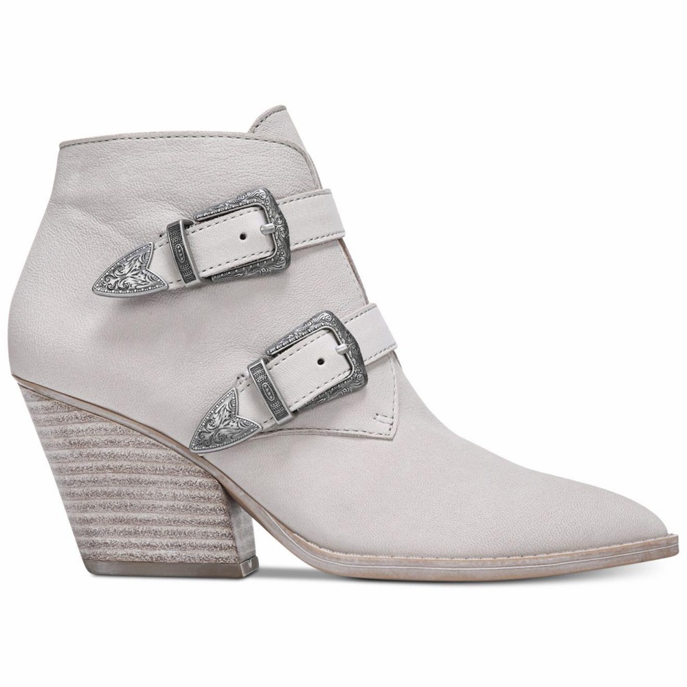 Franco Sarto Granton Bootie Womens Buckle Boots Size 10